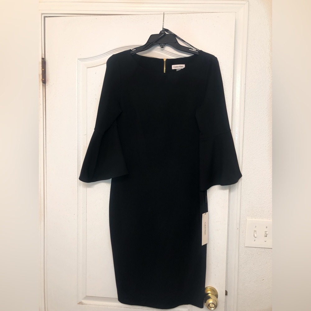 NWT: Calvin Klein 3/4 Sleeve Dress